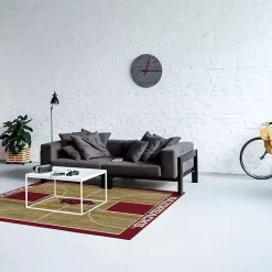 Kirklands Home Area Rugs|University of Arkansas Courtside Area Rug, 4x6