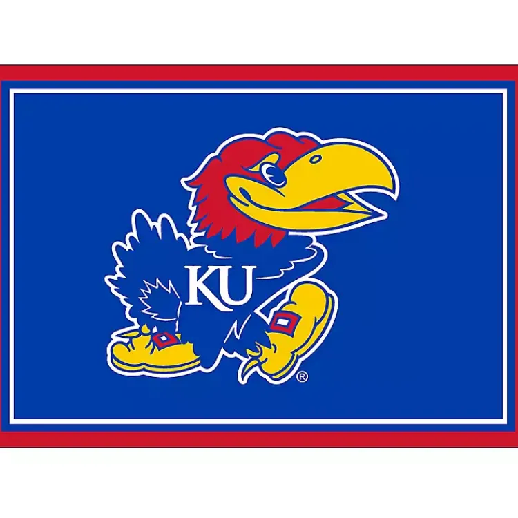 Kirklands Home Area Rugs|University of Kansas Area Rug, 3x4
