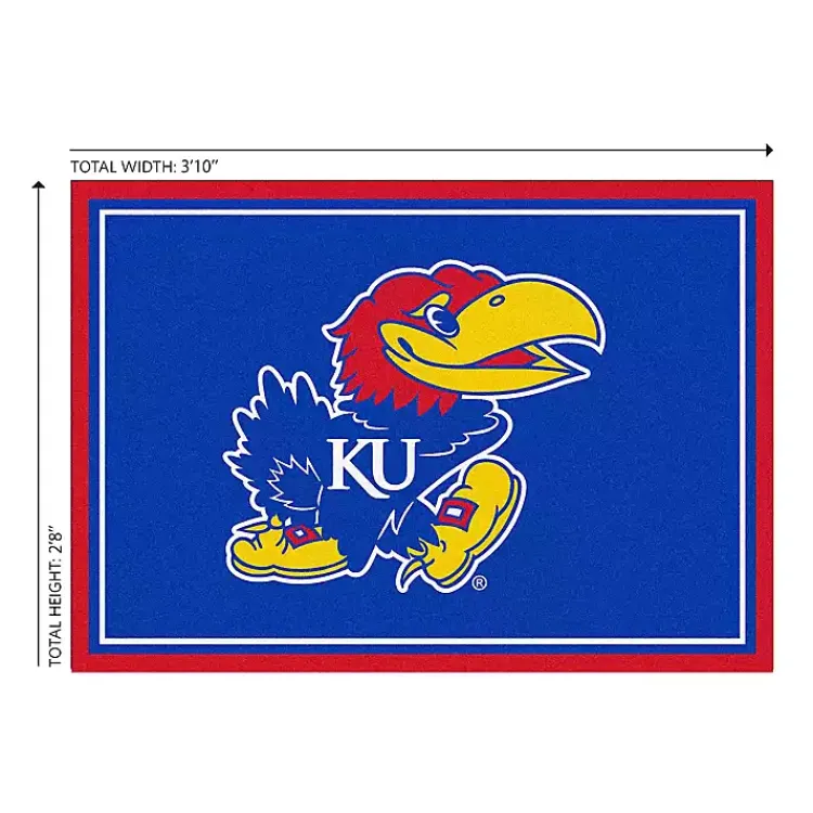 Kirklands Home Area Rugs|University of Kansas Area Rug, 3x4
