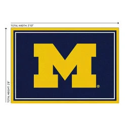 Kirklands Home Area Rugs|University of Michigan Area Rug, 3x4