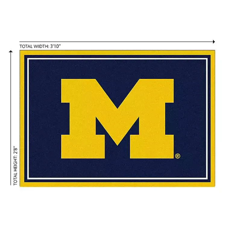 Kirklands Home Area Rugs|University of Michigan Area Rug, 3x4