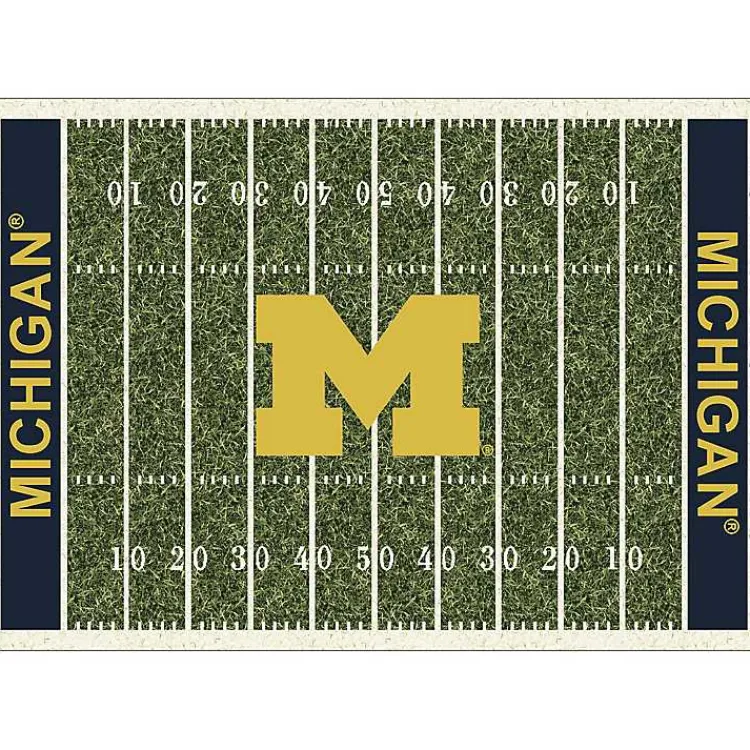 Kirklands Home Area Rugs|University of Michigan Homefield Area Rug, 6x8