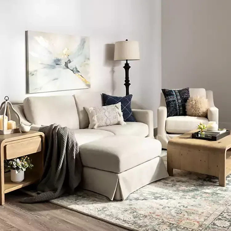 Kirklands Home Sofas & Loveseats|Upholstered Weekend Sofa Ivory