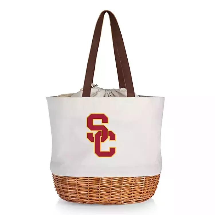 Kirklands Home Serving & Entertaining|USC Trojans Canvas Tote Bag Red