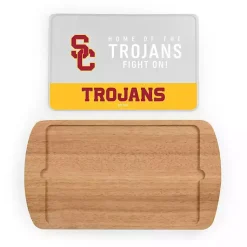 Kirklands Home Serving & Entertaining|USC Trojans Wood and Glass Serving Board