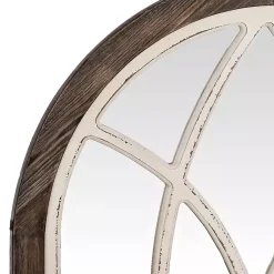 Kirklands Home Decorative Mirrors|Vail Two-Tone Arch Wall Mirror