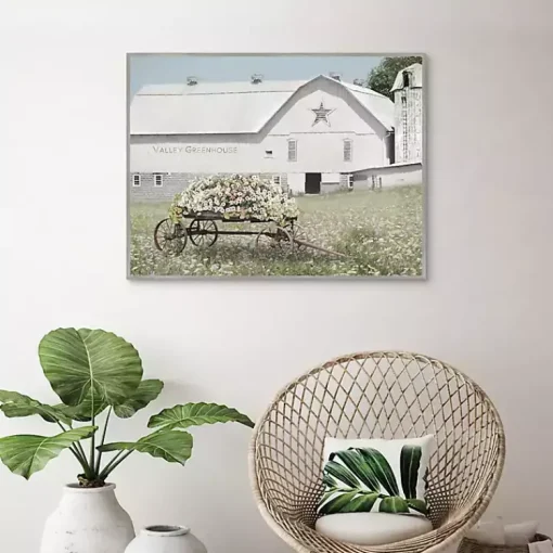 Kirklands Home Framed Art|Valley Greenhouse Framed Art Print
