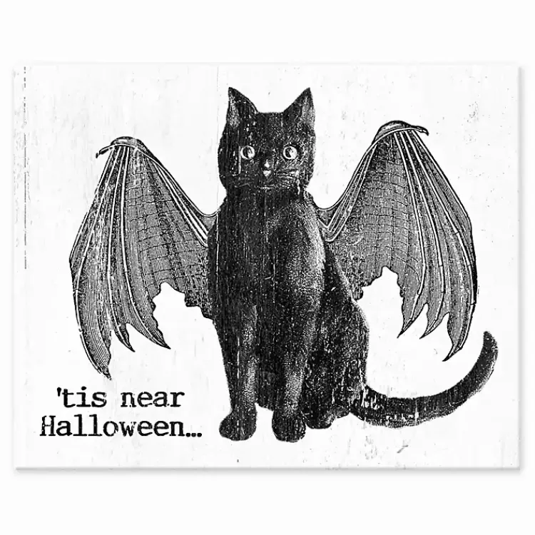Clearance Vampire Cat Halloween Tabletop Decoration Halloween