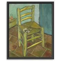 Kirklands Home Canvas Art|Van Gogh's Chair Framed Canvas Art Print