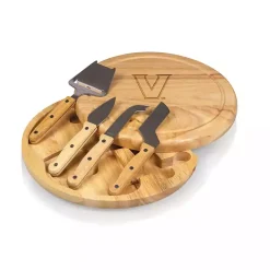 Kirklands Home Serving & Entertaining|Vanderbilt University Cheese Board and Tool Set Tan