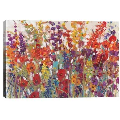 Kirklands Home Canvas Art|Variety of Flowers II Canvas Art Print Multi