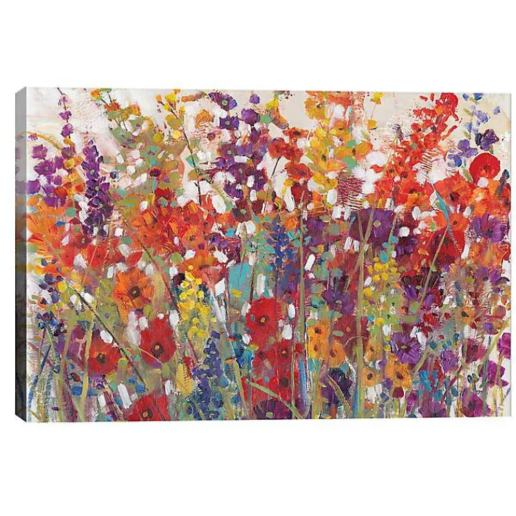 Kirklands Home Canvas Art|Variety of Flowers II Canvas Art Print Multi