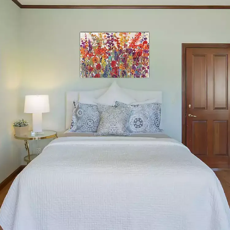 Kirklands Home Canvas Art|Variety of Flowers II Canvas Art Print Multi