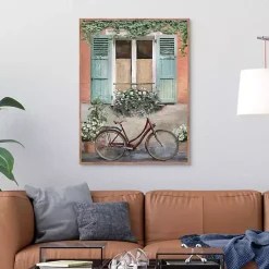 Kirklands Home Framed Art|Velo de Montpellier Framed Canvas Art Print