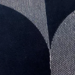 Online Velvet Navy Monochrome Shapes Throw Pillow Pillows