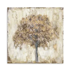 Kirklands Home Canvas Art|Venetian Gold Tree Canvas Art Print, 40x40 in.