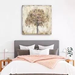 Kirklands Home Canvas Art|Venetian Gold Tree Canvas Art Print, 40x40 in.