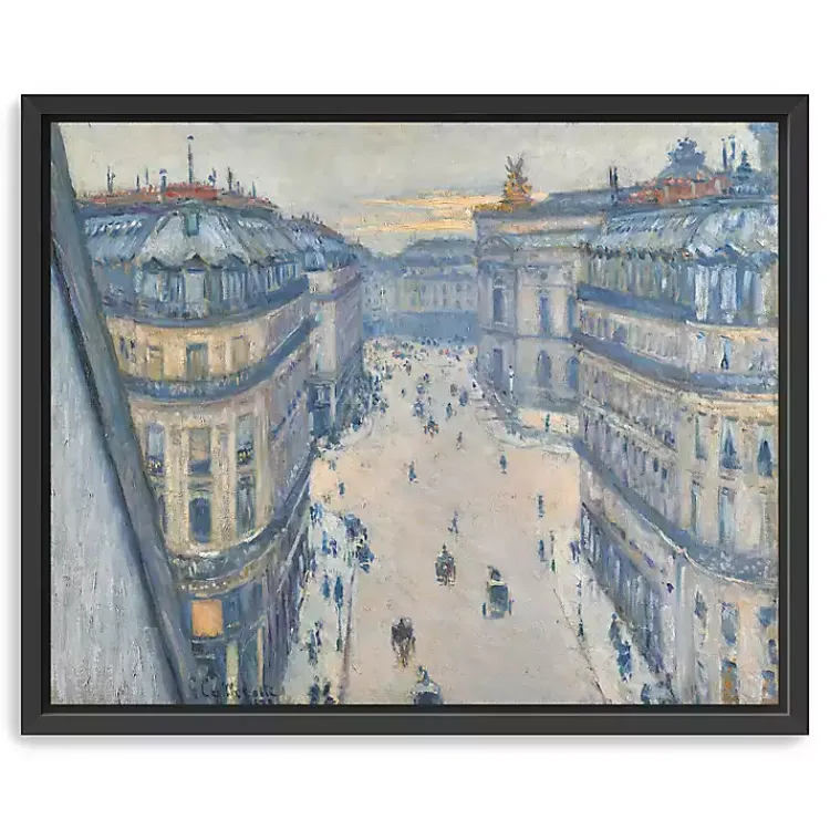 Kirklands Home Canvas Art|View From Seventh Floor Framed Canvas Art Print
