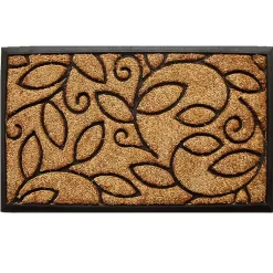 Kirklands Home Doormats|Vine Leaves Swirl Doormat, 36x24 in.