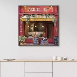 Kirklands Home Canvas Art|Vins De Paris Framed Canvas Art Print Red