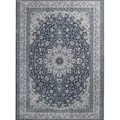 Kirklands Home Area Rugs|Vintage Medallion Area Rug, 5x7 Blue