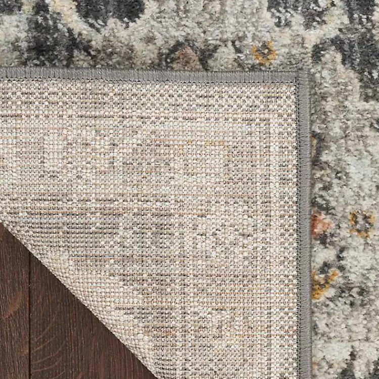 Kirklands Home Area Rugs|Vintage Charcoal Oushak Area Rug, 8x10 Gray
