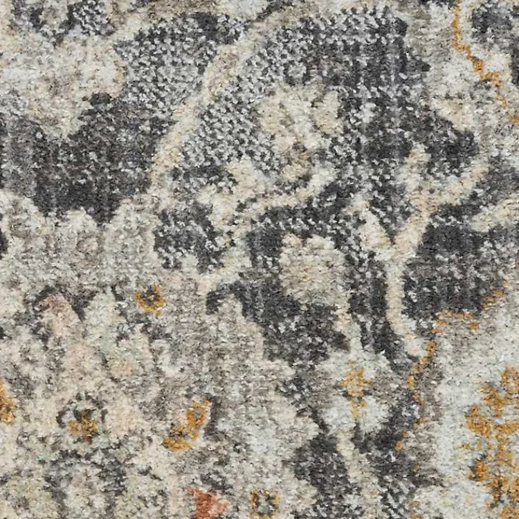 Kirklands Home Area Rugs|Vintage Charcoal Oushak Area Rug, 8x10 Gray