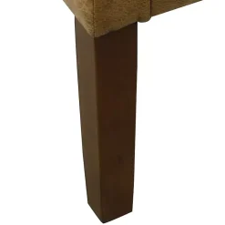 Kirklands Home Accent Chairs|Vintage Faux Leather Swoop Accent Chair Brown