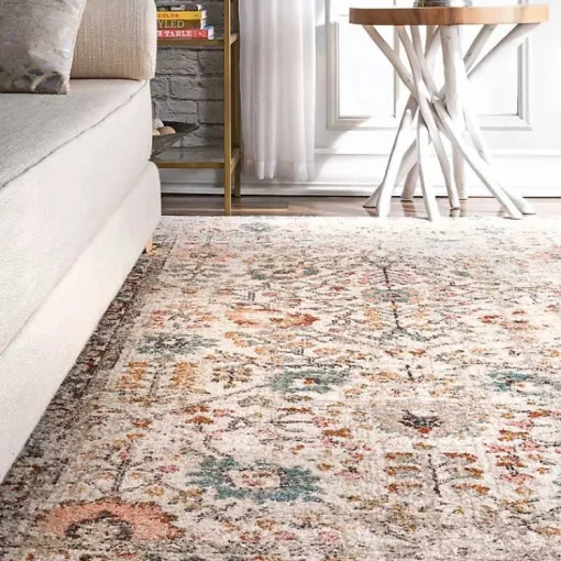 Kirklands Home Area Rugs|Vintage Floral Lenore Area Rug, 5x7 Multi