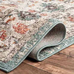 Kirklands Home Area Rugs|Vintage Floral Lenore Area Rug, 5x7 Multi