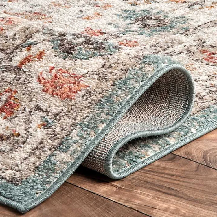 Kirklands Home Area Rugs|Vintage Floral Lenore Area Rug, 5x7 Multi