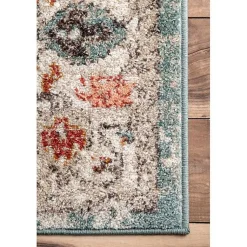 Kirklands Home Area Rugs|Vintage Floral Lenore Area Rug, 5x7 Multi