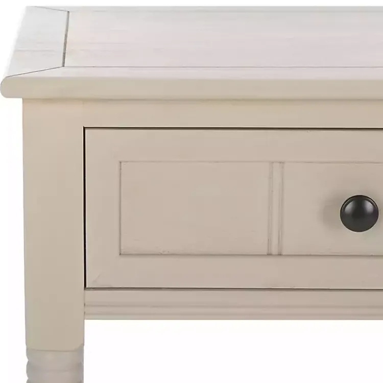 Kirklands Home Console Tables|Vintage 2-Drawer Samantha Console Table Gray