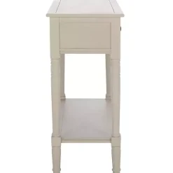 Kirklands Home Console Tables|Vintage 2-Drawer Samantha Console Table Gray