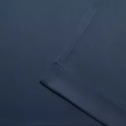 Kirklands Home Curtains & Drapes|Vintage Indigo Woven Curtain Panel Set, 84 in. Blue