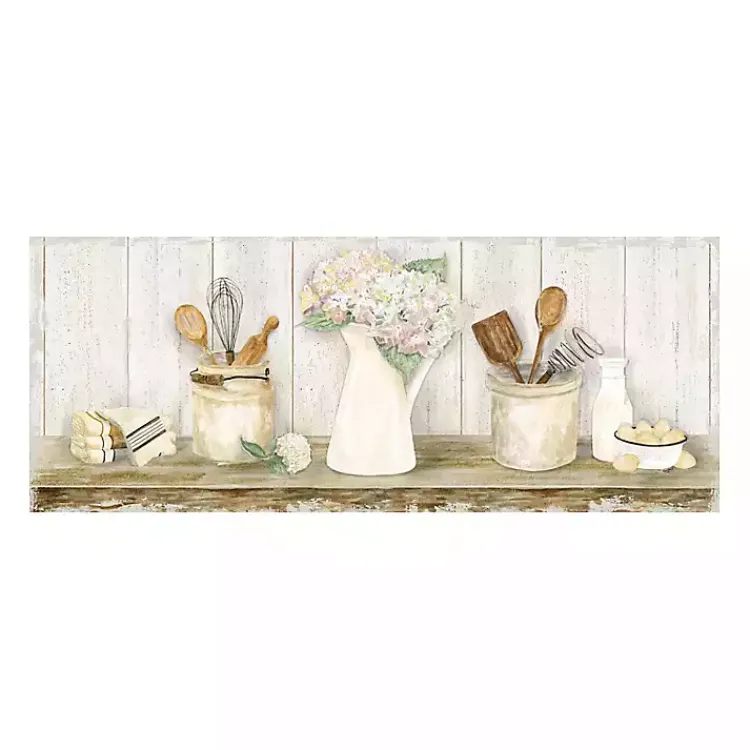 Kirklands Home Canvas Art|Vintage Kitchen Panel Giclee Canvas Art Print