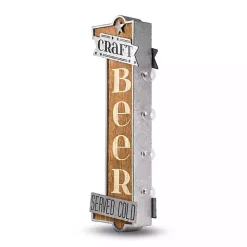 Kirklands Home Wall Quotes & Signs|Vintage LED Metal Craft Beer Bar Marquee Plaque