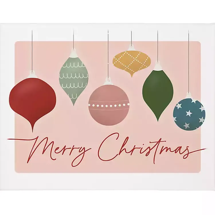 Hot Vintage Merry Christmas Ornament Wall Plaque Christmas Art & Wall Decor