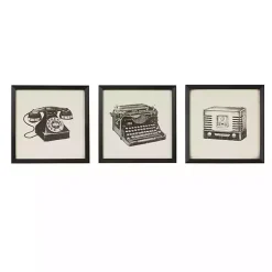 Kirklands Home Framed Art|Vintage Model Framed Art Prints, Set of 3