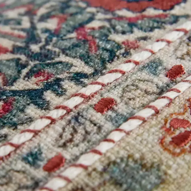 Clearance Vintage Prints Cotton Lumbar Pillow Pillows