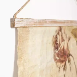 Kirklands Home Framed Art|Vintage Roses Hanging Tapestry