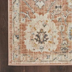 Kirklands Home Area Rugs|Vintage Rust Oushak Area Rug, 5x7