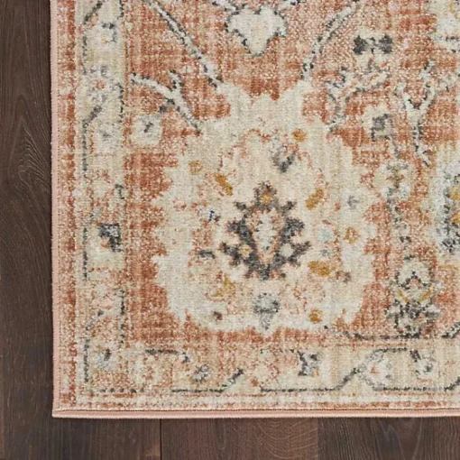 Kirklands Home Area Rugs|Vintage Rust Oushak Area Rug, 5x7