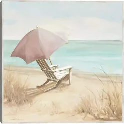 Kirklands Home Canvas Art|Vintage Vacation I Framed Canvas Art Print