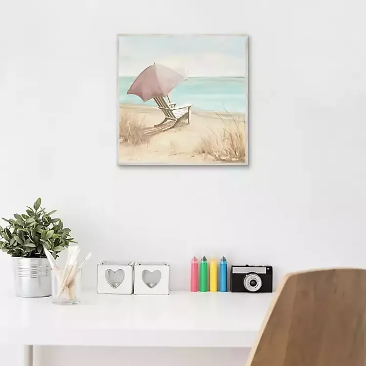 Kirklands Home Canvas Art|Vintage Vacation I Framed Canvas Art Print