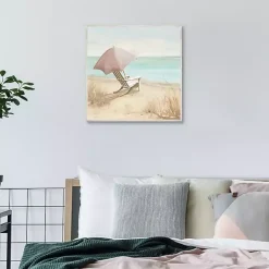 Kirklands Home Canvas Art|Vintage Vacation I Framed Canvas Art Print