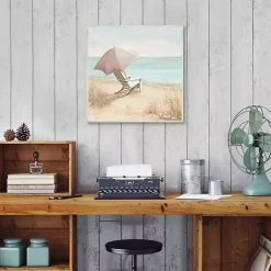 Kirklands Home Canvas Art|Vintage Vacation I Framed Canvas Art Print