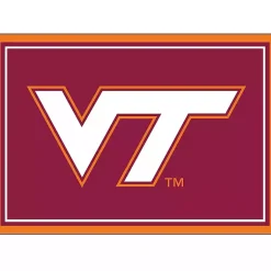 Kirklands Home Area Rugs|Virginia Tech Area Rug, 3x4 Red