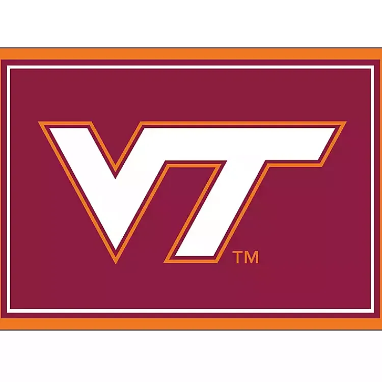 Kirklands Home Area Rugs|Virginia Tech Area Rug, 3x4 Red