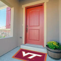 Kirklands Home Area Rugs|Virginia Tech Area Rug, 3x4 Red